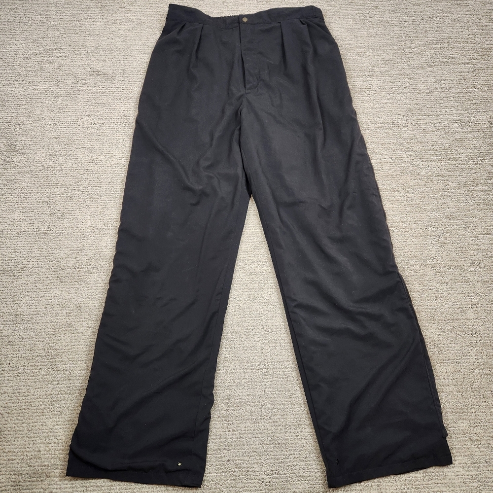 Tourney Gore-Tex Pants Mens XXL Waterproof Windproof Black Golf Outdoor Vtg